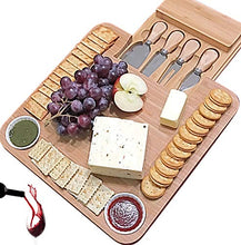 Load image into Gallery viewer, Cheese Board with Cutlery Set - EK CHIC HOME