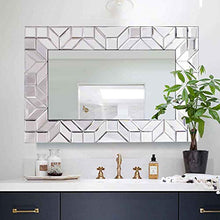 Load image into Gallery viewer, Large Framed Rectangular Bathroom Mirror - EK CHIC HOME