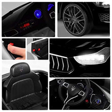 Load image into Gallery viewer, Licensed Maserati 12V Rechargeable Battery Powered Electric Car w/ 2 Motors - EK CHIC HOME