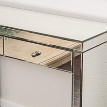 Load image into Gallery viewer, Jacinda Mirrored 2-Drawer Console Table - EK CHIC HOME