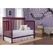 Load image into Gallery viewer, Convertible 4 In 1 Crib, Cherry - EK CHIC HOME