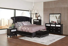Load image into Gallery viewer, Luxury Chic Platform Bed, Black - EK CHIC HOME