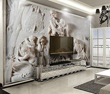 Load image into Gallery viewer, Wall Mural 3D Wallpaper Embossed Little Angel Figure Living Room - EK CHIC HOME