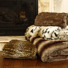Load image into Gallery viewer, Full Blanket - Chinchilla - 58&quot;W x 84&quot;L - (1 Throw) - EK CHIC HOME