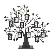 Load image into Gallery viewer, Metal Family Tree Picture Frames with 10 Hanging Photo Frames - EK CHIC HOME