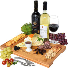 Load image into Gallery viewer, Unique Bamboo Cheese Board - EK CHIC HOME
