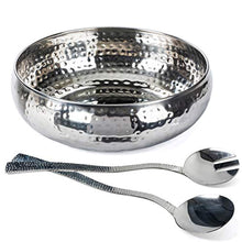 Load image into Gallery viewer, Salad Bowl and Serving Utensils - EK CHIC HOME