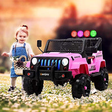 Load image into Gallery viewer, Electric Kids Ride On Cars 12V Battery Motorized Vehicles W/ Wheels Suspension - EK CHIC HOME