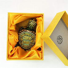 Load image into Gallery viewer, Diamond Turtles Hinged Trinket Box Hand-Painted Animal Figurine Collectible - EK CHIC HOME
