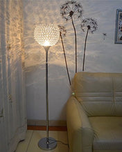 Load image into Gallery viewer, Ball Shape Crystal Floor Lamp, Silver - EK CHIC HOME