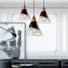 Load image into Gallery viewer, Pendant Metal Cage,Nordic Modern Iron Style Pendant Lights Fixture(3 Kits) - EK CHIC HOME