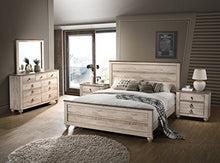 Load image into Gallery viewer, Contemporary White Wash Finish 5 Piece Bedroom Set - EK CHIC HOME