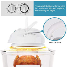 Load image into Gallery viewer, Infrared Halogen Convection Oven with Stainless Steel Extender Ring - EK CHIC HOME