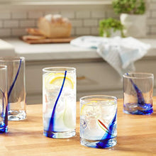 Load image into Gallery viewer, Blue Ribbon Impressions 16-Piece Tumbler and Rocks Glass Set - EK CHIC HOME