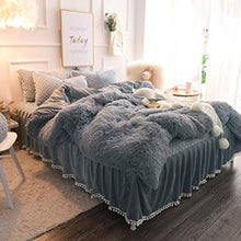 Load image into Gallery viewer, 3pc Luxury Plush Shaggy Duvet Cover Set - EK CHIC HOME