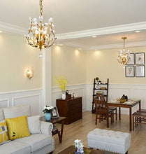 Load image into Gallery viewer, Modern Crystal Chandeliers Ceiling Lights Fixtures Gold - EK CHIC HOME