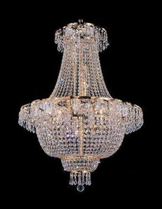 French Empire Crystal Chandelier Chandeliers Lighting - EK CHIC HOME