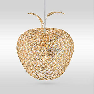 Crystal Golden Apple Ceiling Pendant Crystal Chandelier - EK CHIC HOME