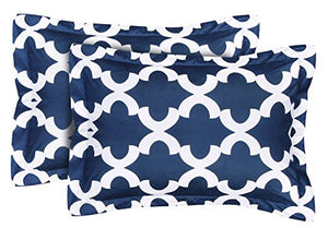 Utopia Bedding Printed Comforter Set (Queen, Navy) with 2 Pillow Shams - EK CHIC HOME