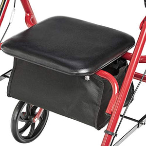 Four Wheel Rollator with Fold Up Removable Back Support - EK CHIC HOME