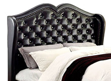 Load image into Gallery viewer, Ultra Chic Black Queen Platform Bed - EK CHIC HOME