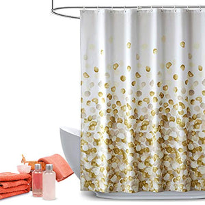 ARICHOMY Shower Curtain Set Bathroom Fabric Curtains Bath Waterproof Colorful - EK CHIC HOME