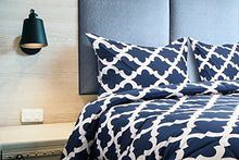 Load image into Gallery viewer, Utopia Bedding Printed Comforter Set (Queen, Navy) with 2 Pillow Shams - EK CHIC HOME