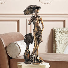 Load image into Gallery viewer, Springtime Promenade Bronze Finish 14 3/4&quot; High Sculpture - EK CHIC HOME