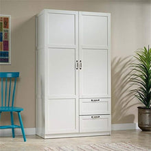 Load image into Gallery viewer, Wardrobe Armoire in White - EK CHIC HOME
