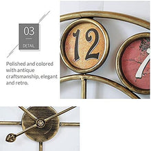 Load image into Gallery viewer, Large Farmhouse Wall Clock Silent Non-Ticking 24 inches - EK CHIC HOME