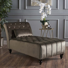 Load image into Gallery viewer, Luxury Chaise Sofa, Grey - EK CHIC HOME
