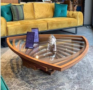 Sleek and Chic Style Coffee Table for Living Room - EK CHIC HOME
