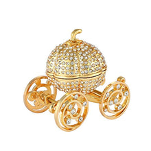 Load image into Gallery viewer, Pumpkin Carriage Series Enameled Trinket Box - Collectible Figurine Unique Gift to Store The Ring - EK CHIC HOME