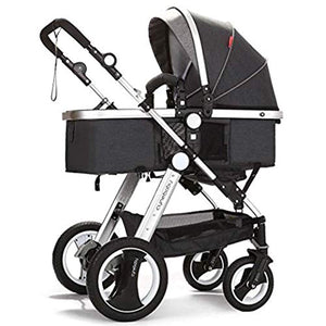 Convertible Bassinet Stroller Compact Single Baby Carriage - EK CHIC HOME