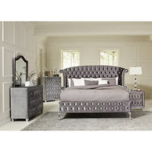 Load image into Gallery viewer, Metallic Grey Bedroom Set (King) - EK CHIC HOME