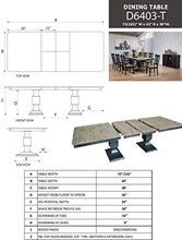 Load image into Gallery viewer, 9 Piece Charcoal &amp; Oak Wood Dining Room Set, Extendable Table &amp; 8 Chairs - EK CHIC HOME