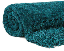 Load image into Gallery viewer, Chenille Velvety Texture Decorative Throw Blanket with Tassels (50x65) - EK CHIC HOME