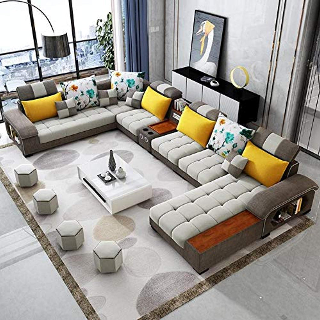 Modern Supreme 9 Seater Sectional Sofa - EK CHIC HOME