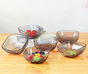 Glass Bowls Set for Kitchen Set of 6 (330 ml-11 oz) - EK CHIC HOME