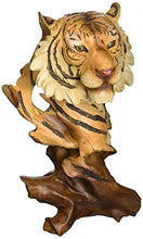 Load image into Gallery viewer, Tiger Collectible Bust Wood Sculpture - EK CHIC HOME