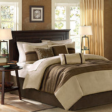 Load image into Gallery viewer, 7 Piece Comforter Set Natural  Queen - EK CHIC HOME