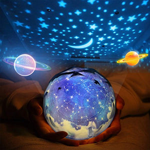 Universe Night Light Projection Lamp,  3 Sets of Film - EK CHIC HOME