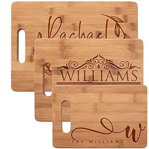Personalized Cutting Board, Bamboo Cutting Board - Personalized Gifts - EK CHIC HOME