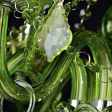 Load image into Gallery viewer, Luxury European Green Glass Color Crystal Chandelier - EK CHIC HOME