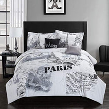 Load image into Gallery viewer, CASA Paris Comforter Set, Full/Queen, 5 Piece - EK CHIC HOME