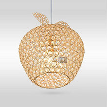 Load image into Gallery viewer, Crystal Golden Apple Ceiling Pendant Crystal Chandelier - EK CHIC HOME