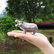 Load image into Gallery viewer, Hippo Trinket Box Hinged Hand-Painted Figurine Collectible Ring Holder with Gift Box - EK CHIC HOME