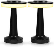 Load image into Gallery viewer, Nightstand Lamp Set of 2, Portable Table Sensor Control - EK CHIC HOME