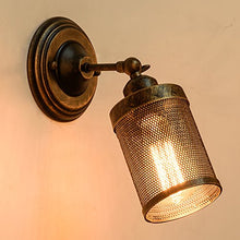 Load image into Gallery viewer, Wall Sconce Industrial Vintage 1-Light,  Adjustable Wall Cage Nets - EK CHIC HOME
