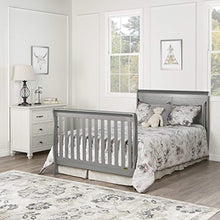 Load image into Gallery viewer, Ashton Full Panel Convertible 5-in-1 Crib, Storm Grey - EK CHIC HOME